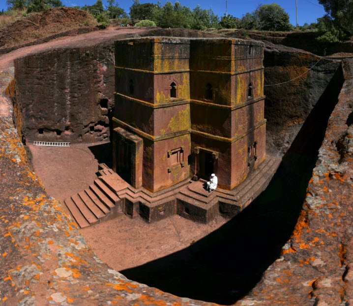 Lalibela Rock-Hewn Churches, Lalibela, Amhara Region, Ethiopia